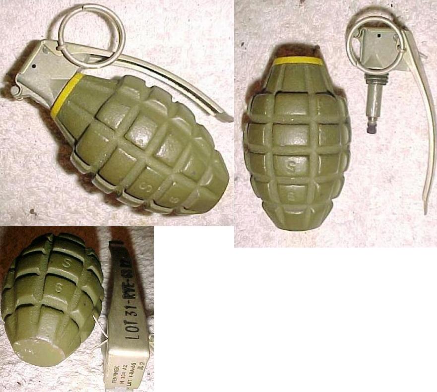 Norwegian Mk2 Pineapple Grenade